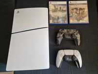 PlayStation 5 1TB versão CD + 2 comandos + 2 jogos