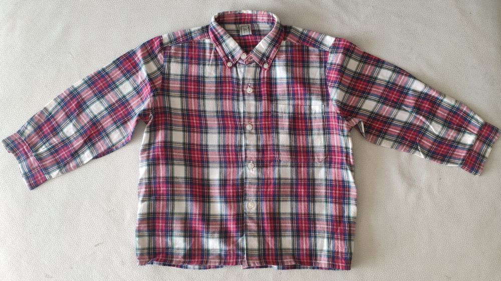 Camisas manga comprida algodão Gap Timberland Oshkosh 3-4 anos (104cm)