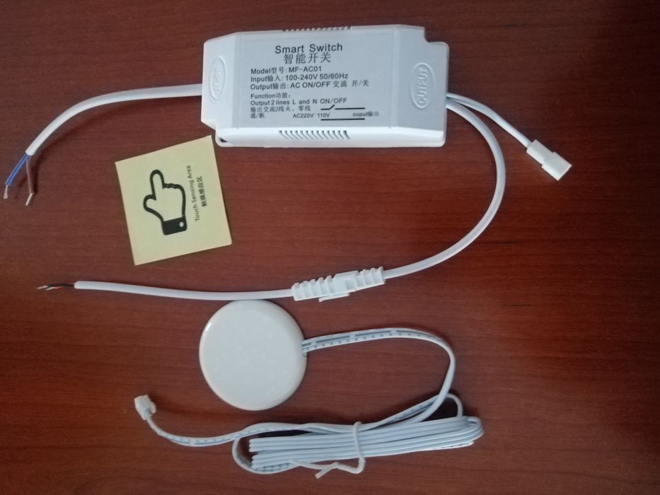Interruptor sensor de toque. Para fita led cob 220v