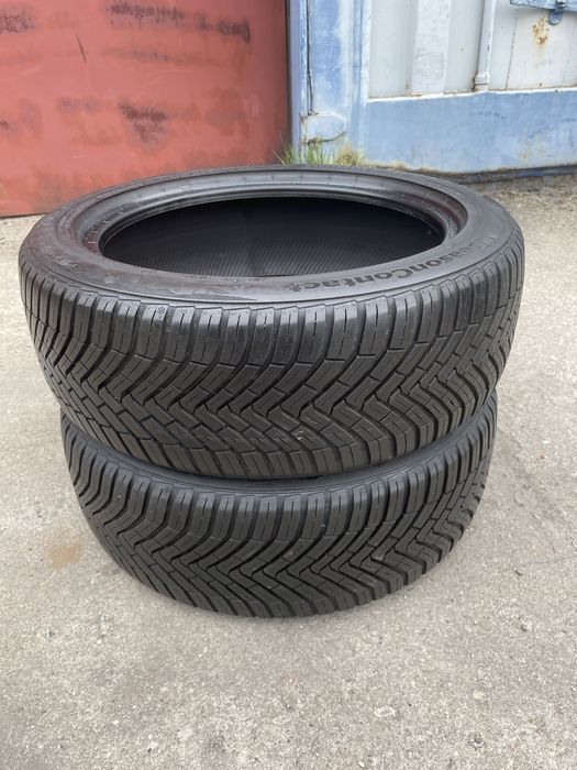 Opony Continental 205/50R17 AllSeasonContact - 2szt uzywane wielosezon