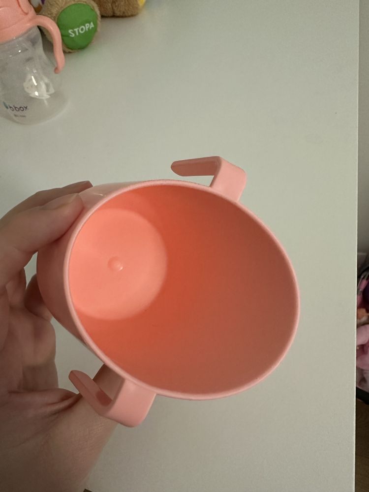Kubek doidy cup różowy