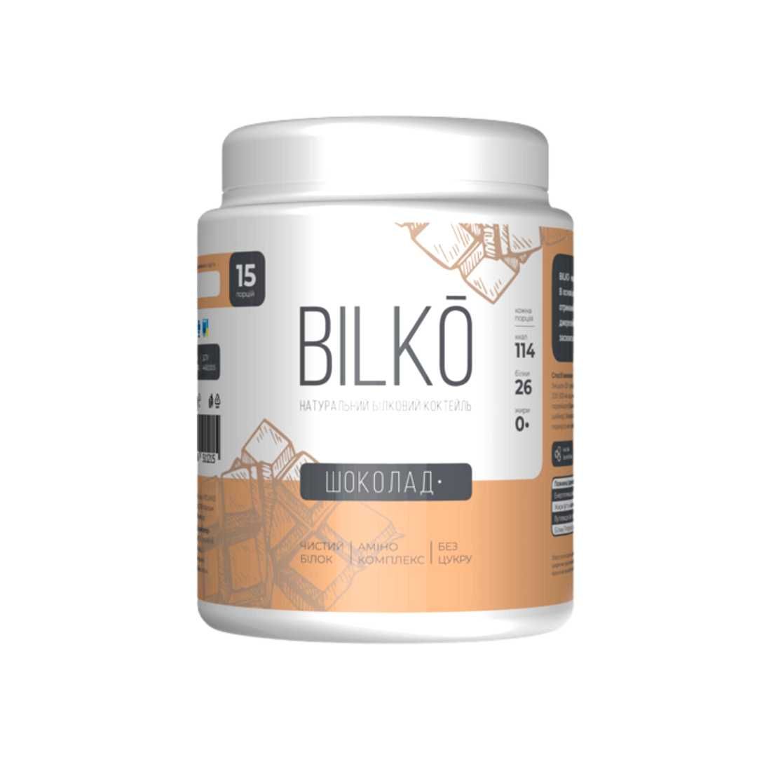 Bilko Сывороточный изолят для похудения замены питания 450 гр и шейкер
