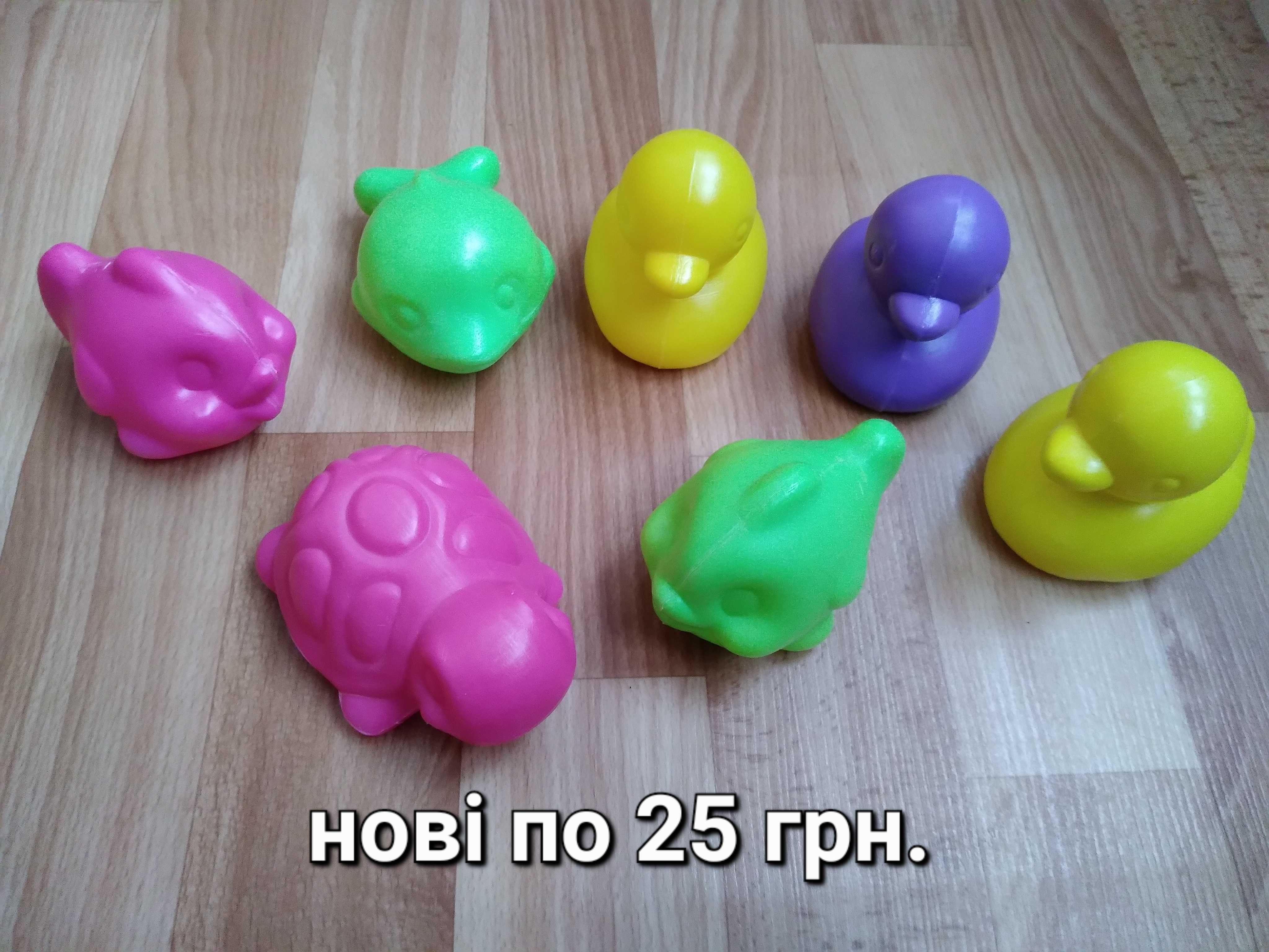 игрушки для ванной, іграшки для купання качка, рибка, крокодил