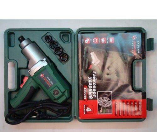 Гайковерт Монолит Ударный 1300Вт Новый Кейс Набор Насадок Продам