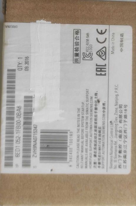 Контролер Logo Siemens 6ED1052-1FB00-0BA6