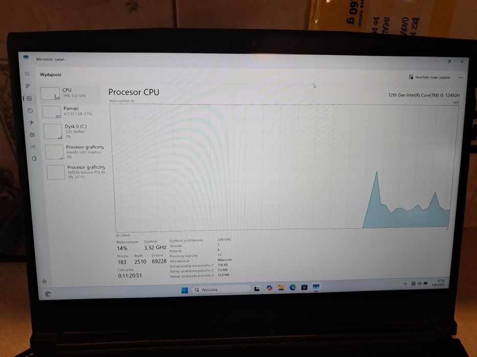 Laptop gamingowy MSI