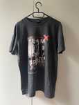 Szary T-shirt LOTTO z nadrukiem L