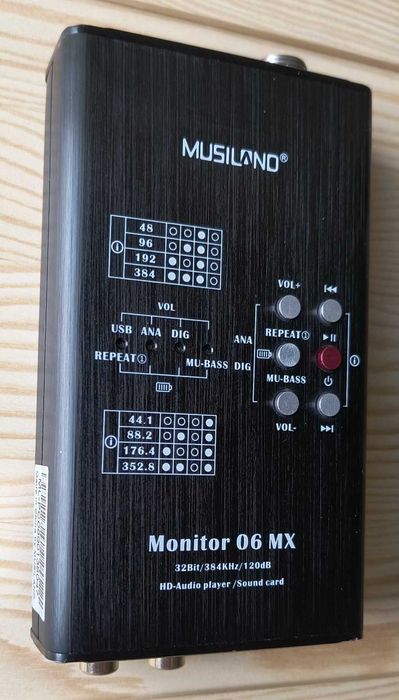 DAC / Wzmacniacz słuchawkowy - MUSILAND Monitor 06 MX