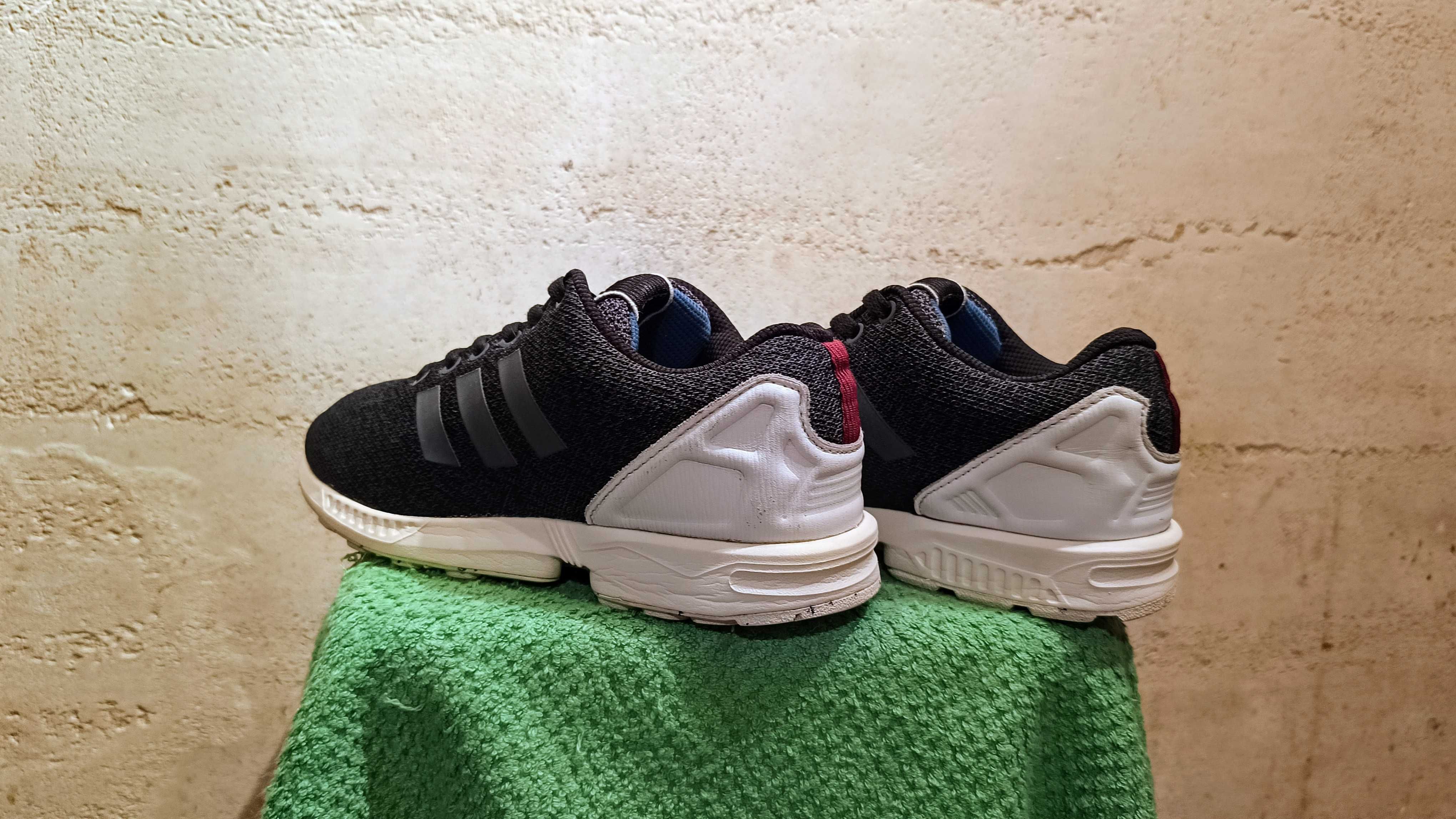 Męskie sneakersy ADIDAS ORIGINALS ZX FLUX BOLD ONIX r.42 stan b.dobry