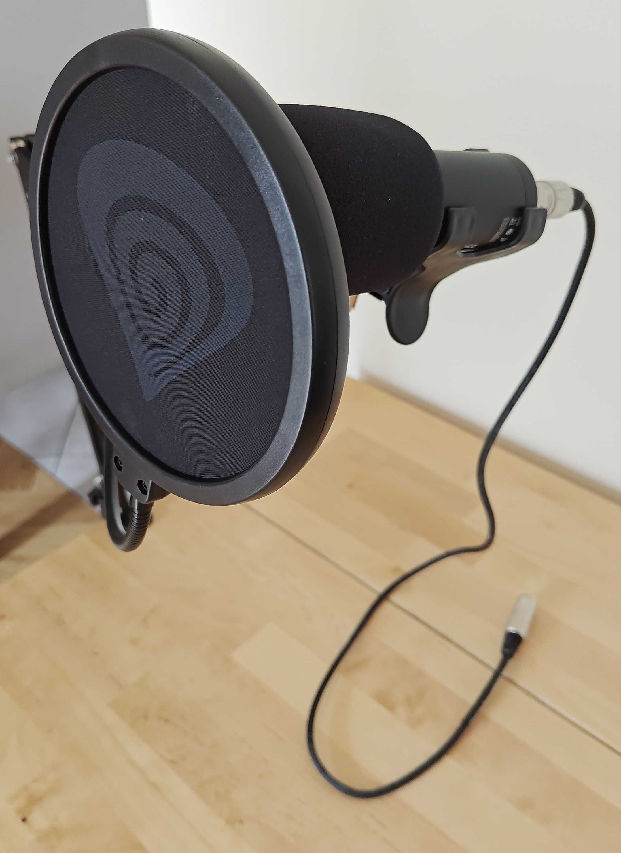 Mikrofon pojemnościowy Genesis Radium 300 XLR z dodatkowym statywem