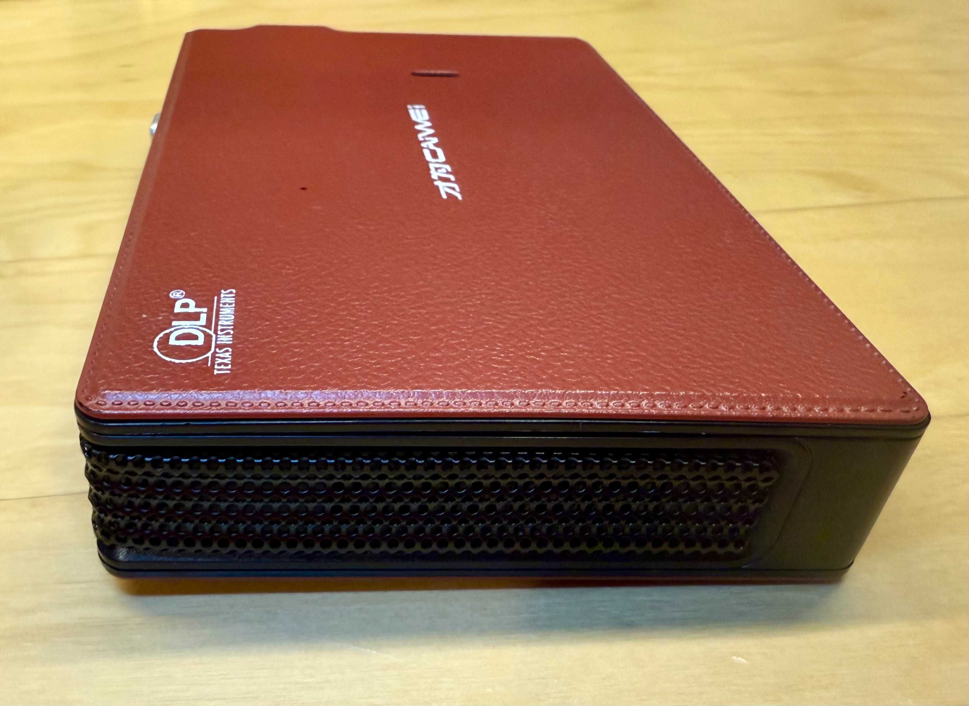 Caiwei S6W przenośny kieszonkowy Mini 3D projektor dlp LED kino domowe