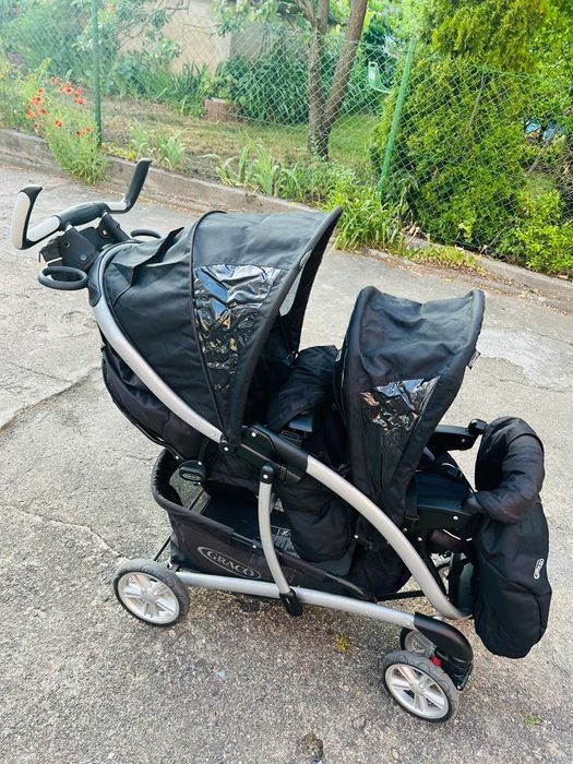 podwójny wózek dla dzieci