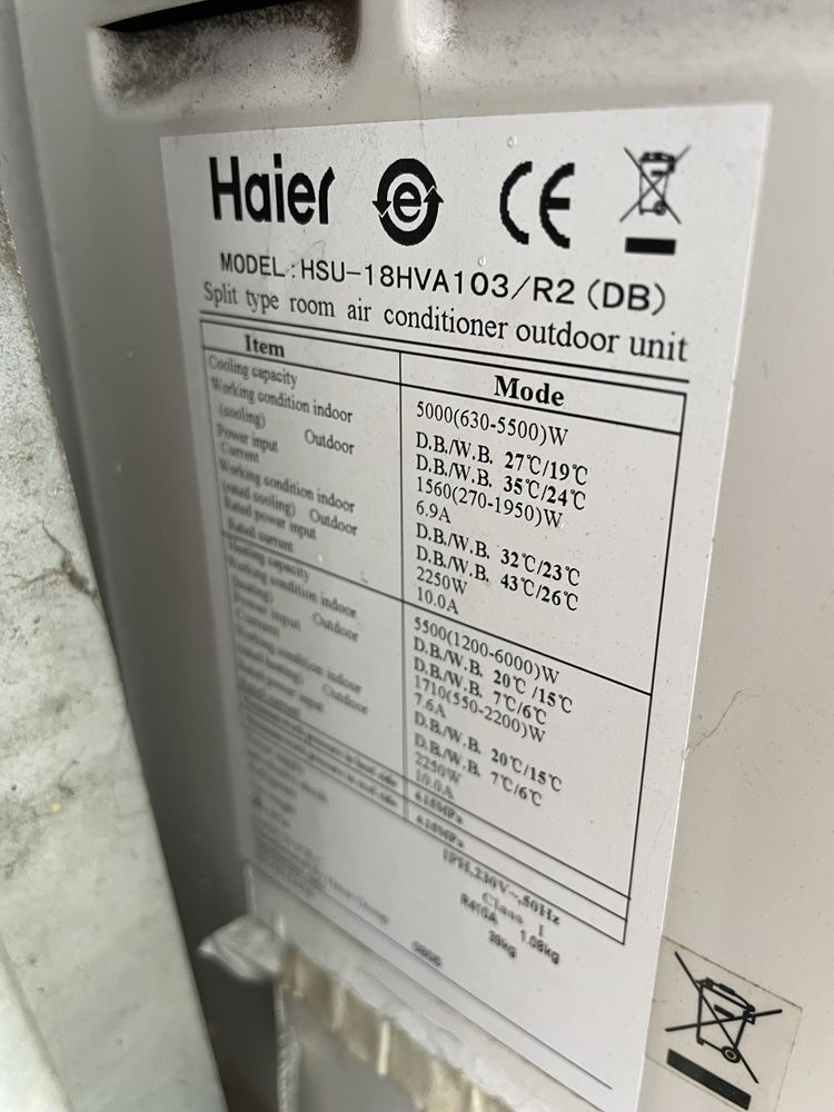 Ar condicionado haier