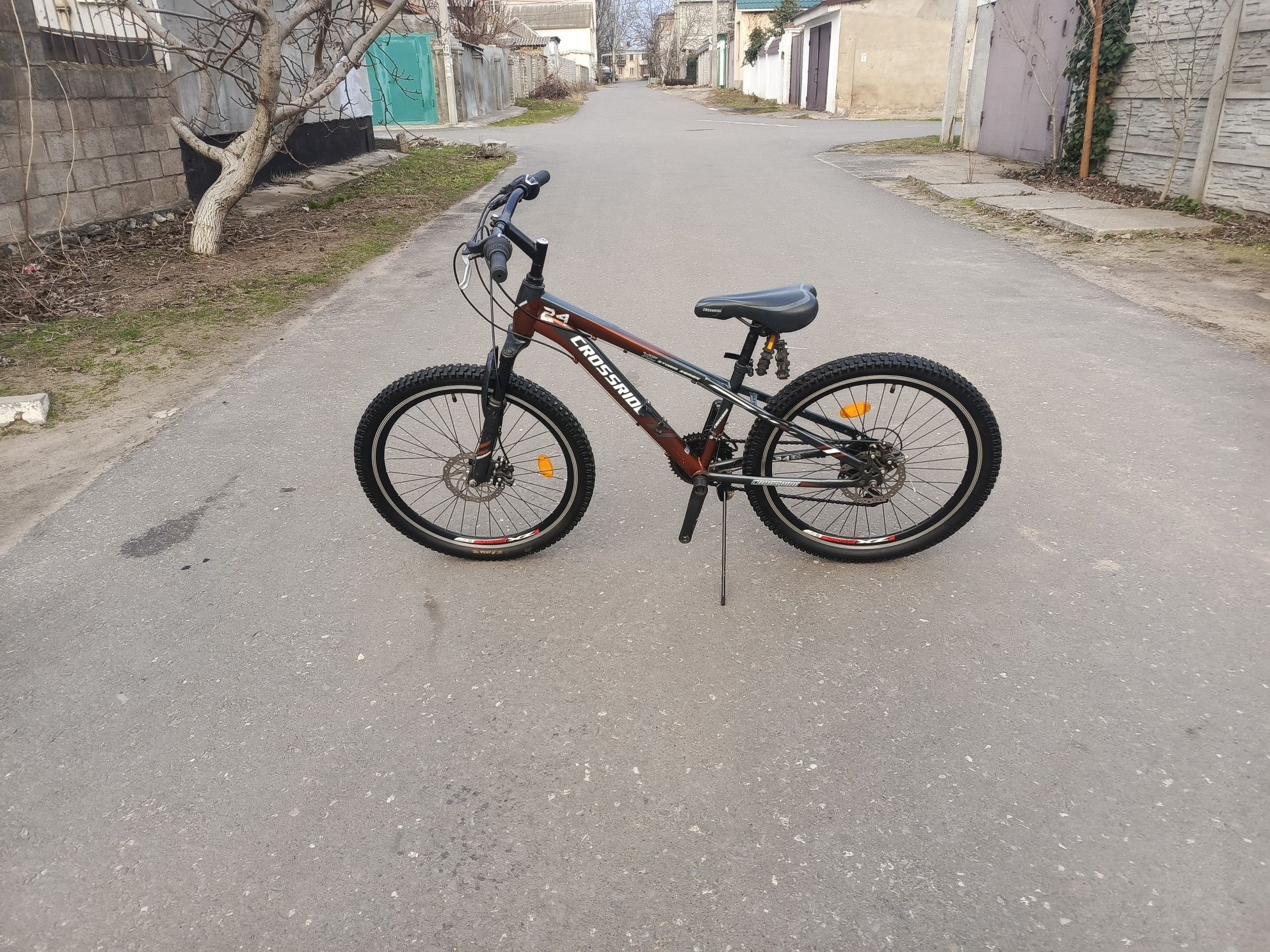 Велосипед подростковый, Crosrider, колеса 24 дюйма