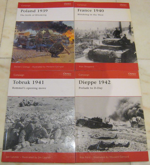Livros Osprey - Campaign Series
