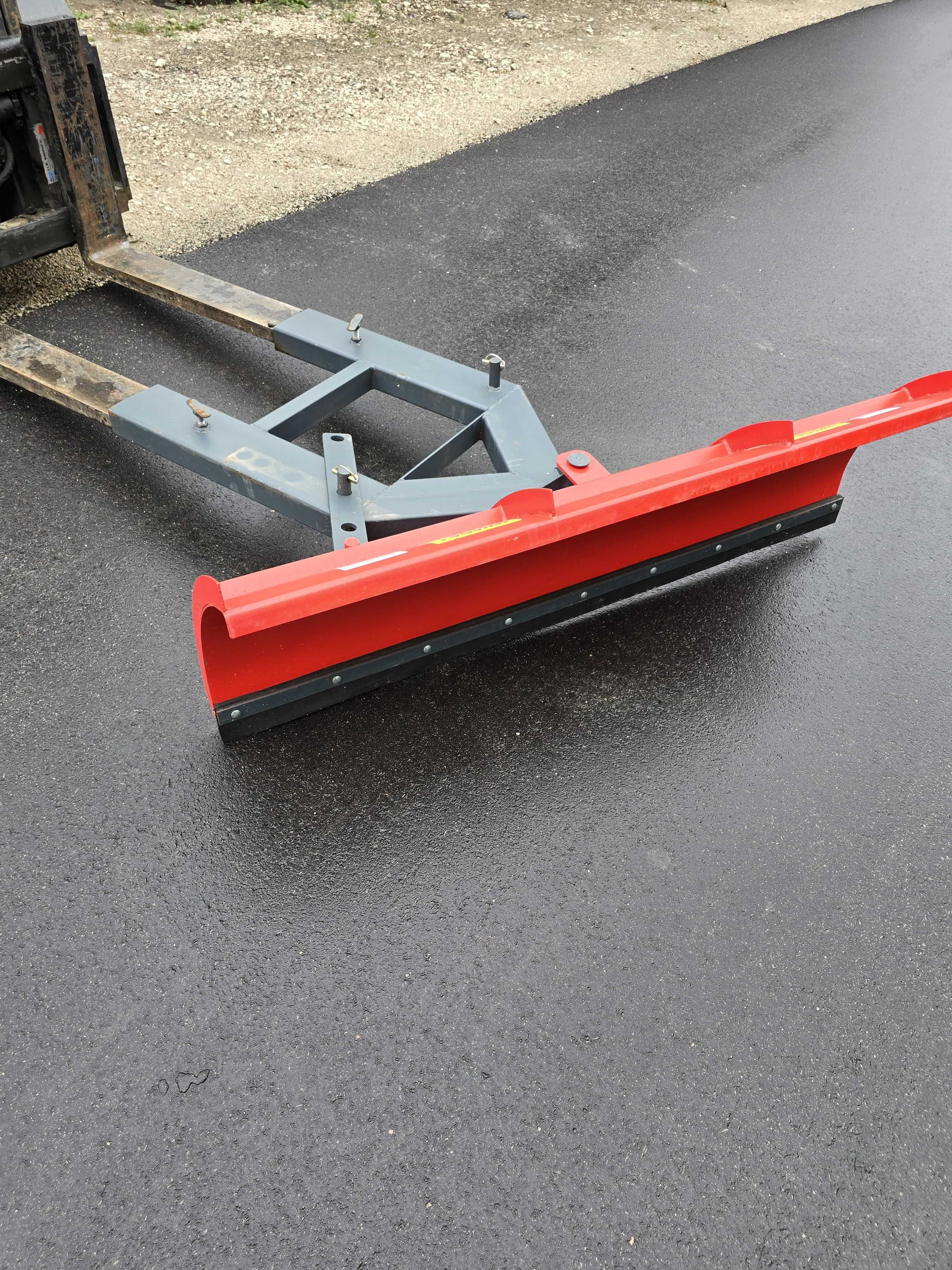 Solidny pług do śniegu do wózka widłowego masywny wytrzymały TRANSPORT