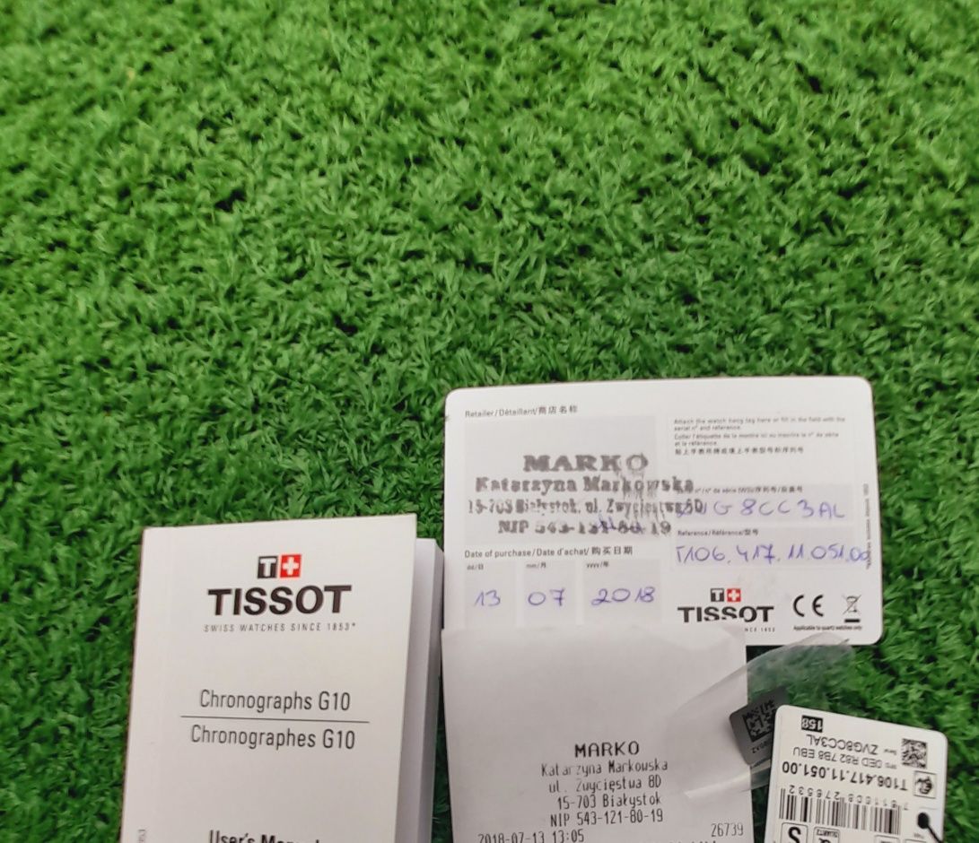 TISSOT V8 T106.417.11.051.00