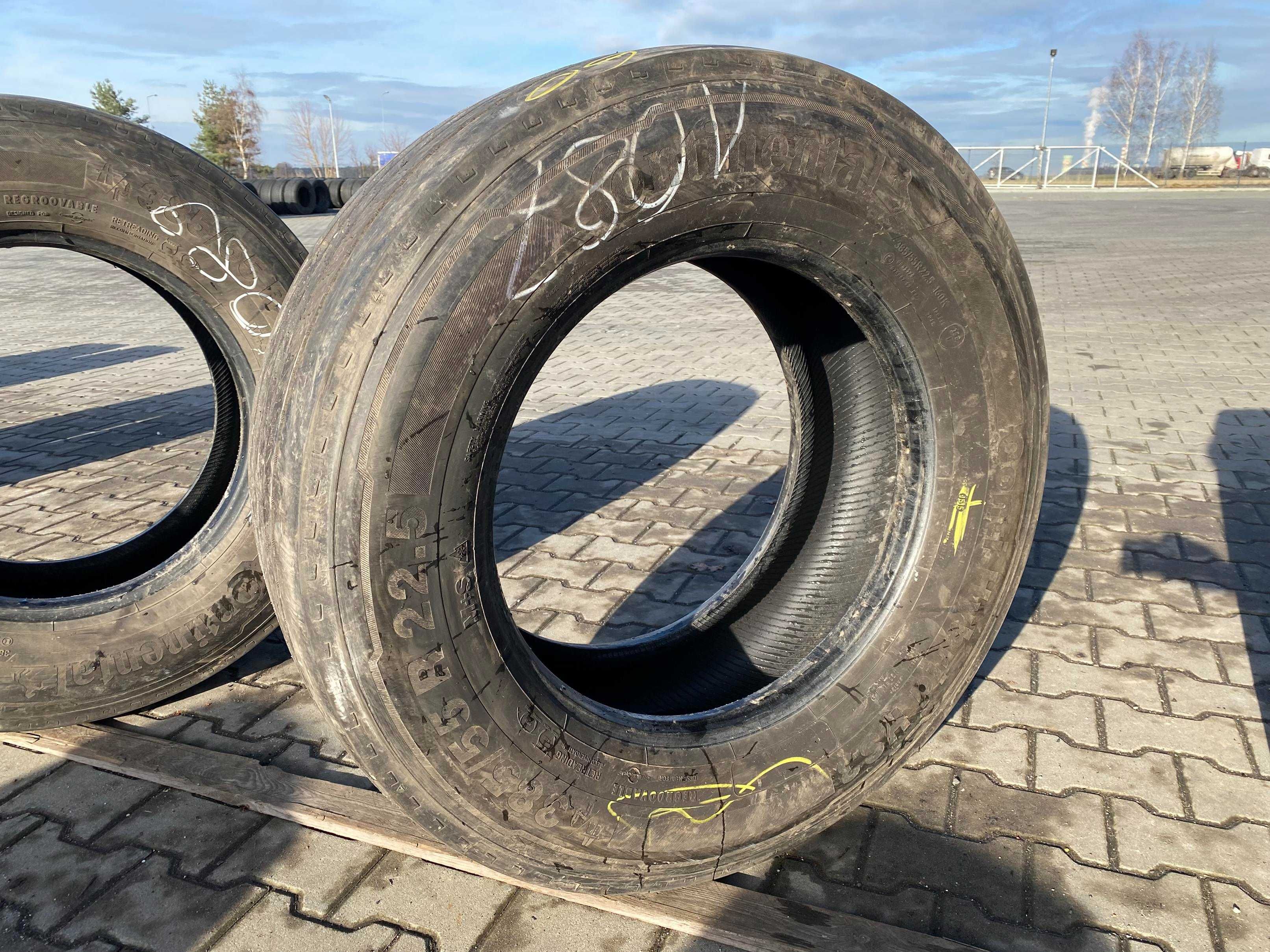 Opona 385/55R22.5 CONTINENTAL CONTI HYBRID HS3 Przód 10-11mm