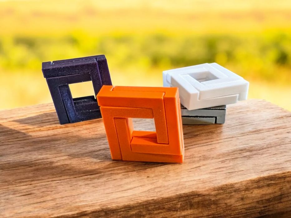 Puzzle 3D Enigmático Quadrado