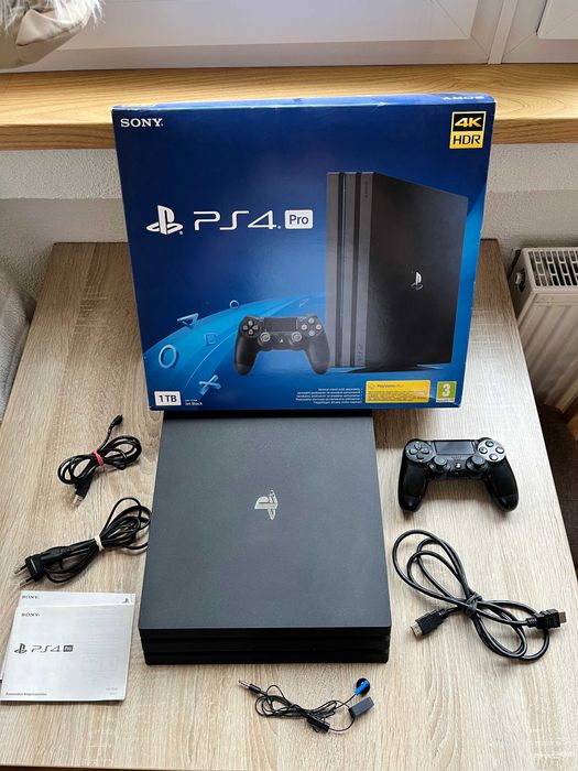 PlayStation 4 Pro 1TB (CUH-7216B) – po czyszczeniu i wymianie pasty