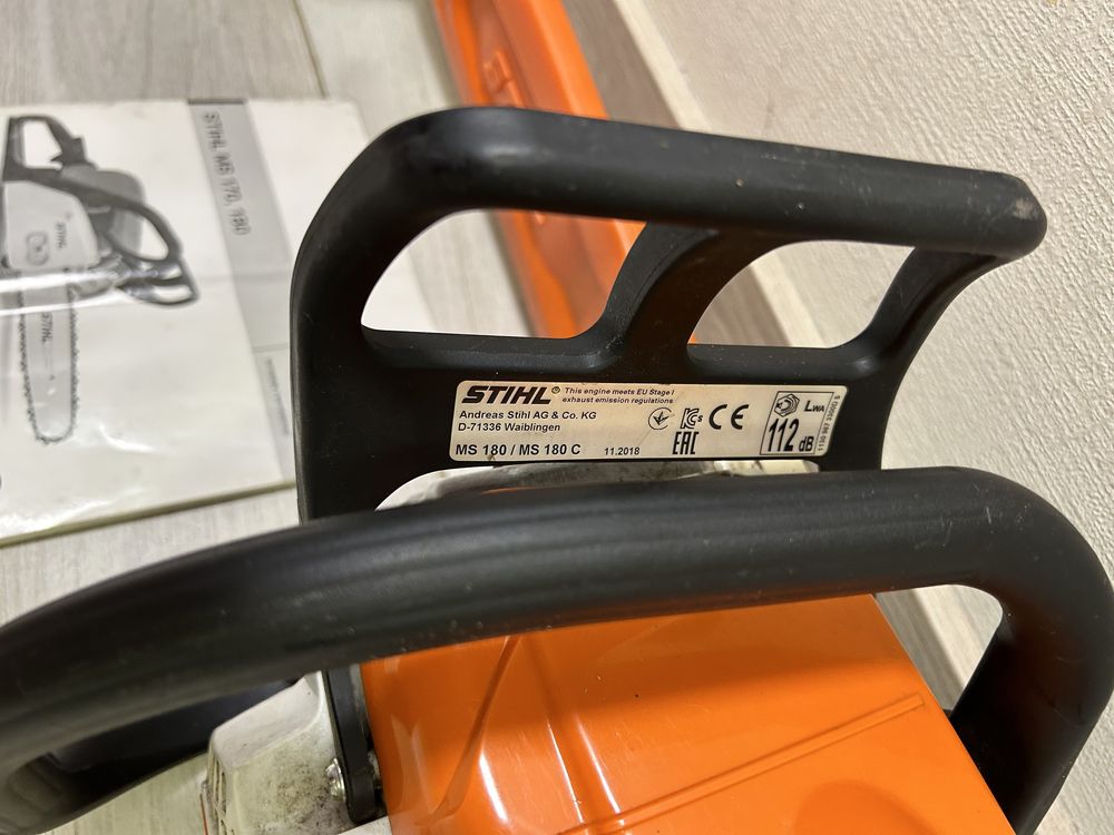 Бензопила STIHL MS 180 C-BE (оригінал, 2018 року)