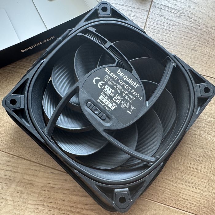 be quiet! Silent Wings PRO 4 120mm PWM wiatraki chłodzenie PC