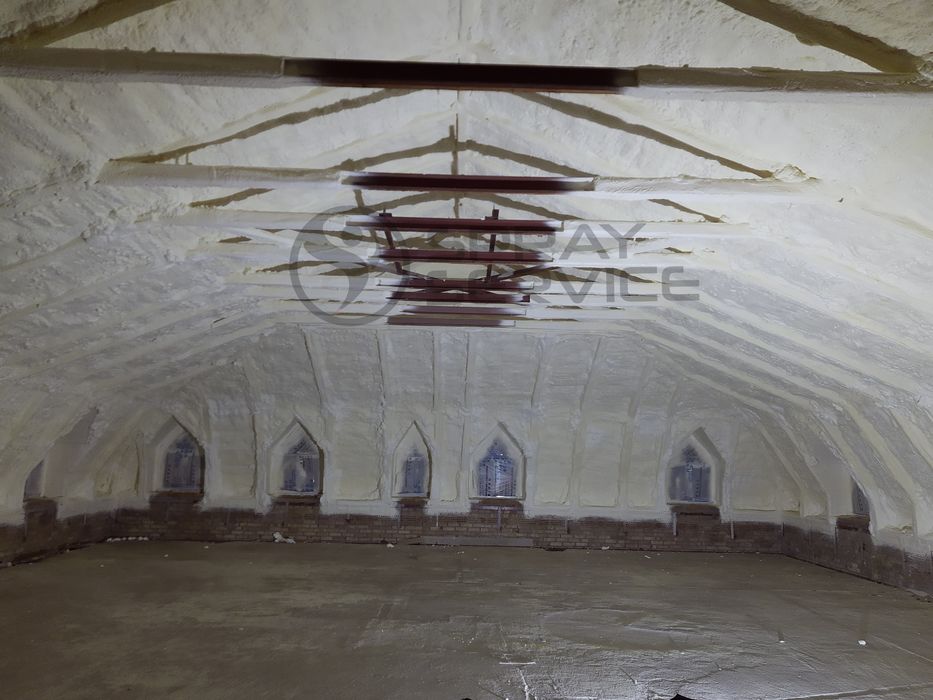 Утеплення + шумоізоляція будинків та складів пінополіуретаном. ( ППУ )