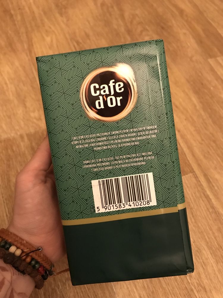 Кава мелена cafe d’or нова запакована арабіка кофе на подарунок