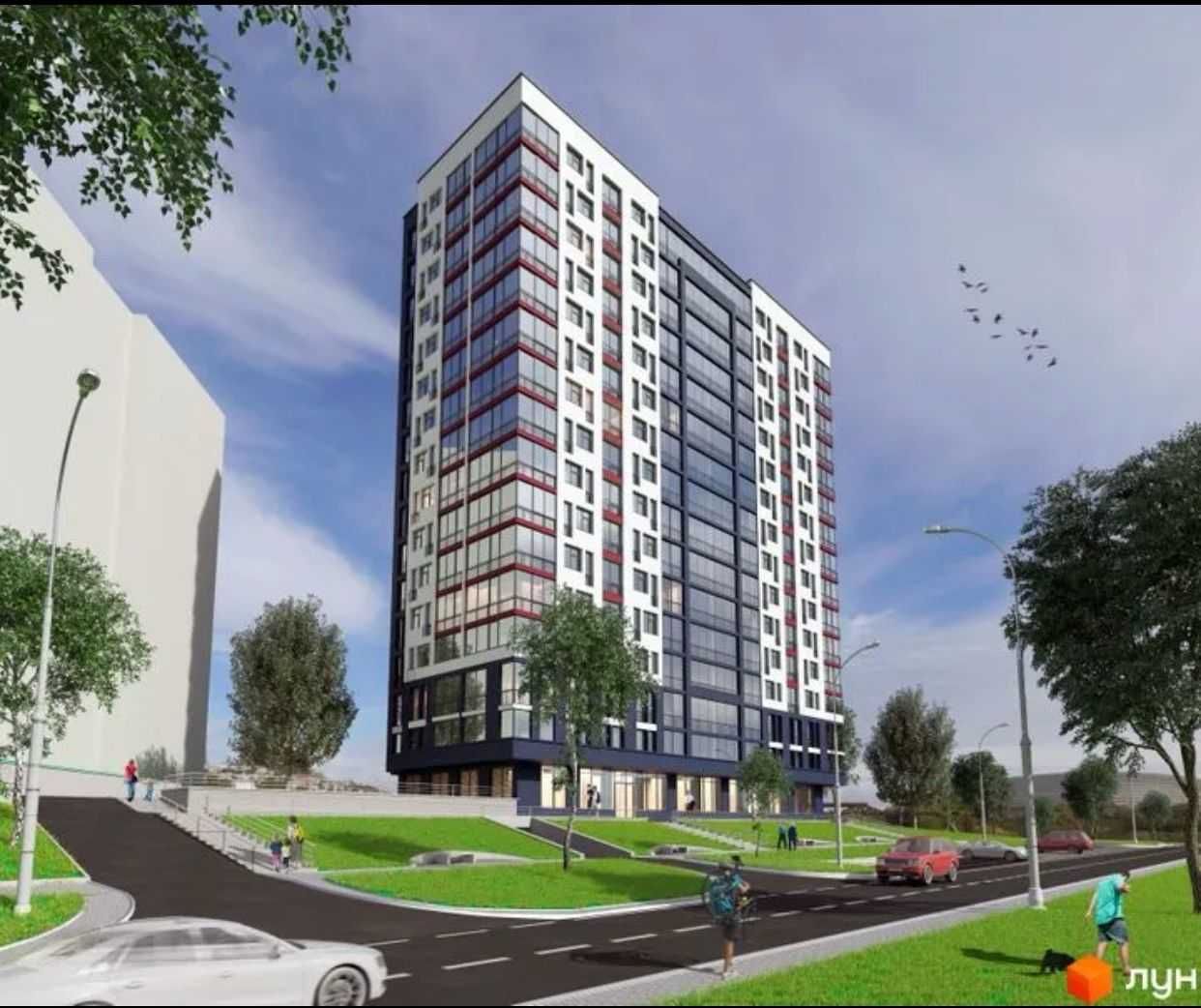 Продаж однокімнатної квартири 60,4м.кв від ЗАБУДОВНИКА ЖК Comfort Hill