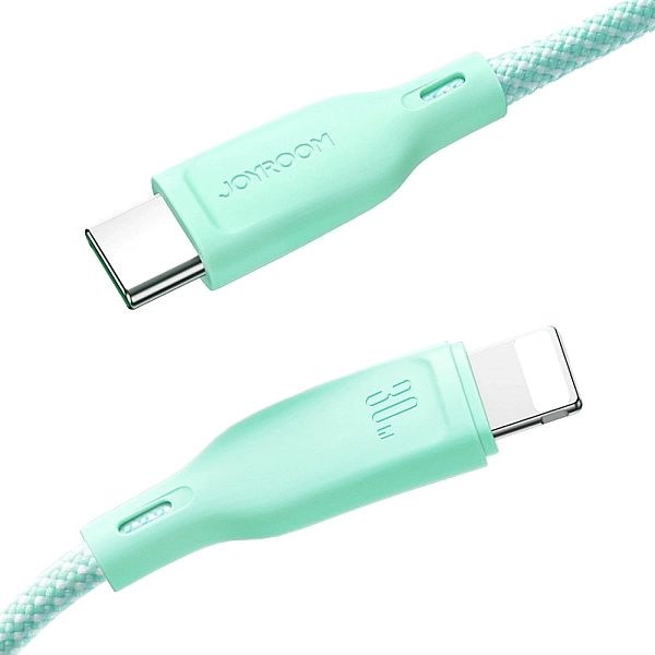 Kabel Joyroom SA34-CC3 USB-C - USB-C PD 60W 480Mb/s 1m - fioletowy