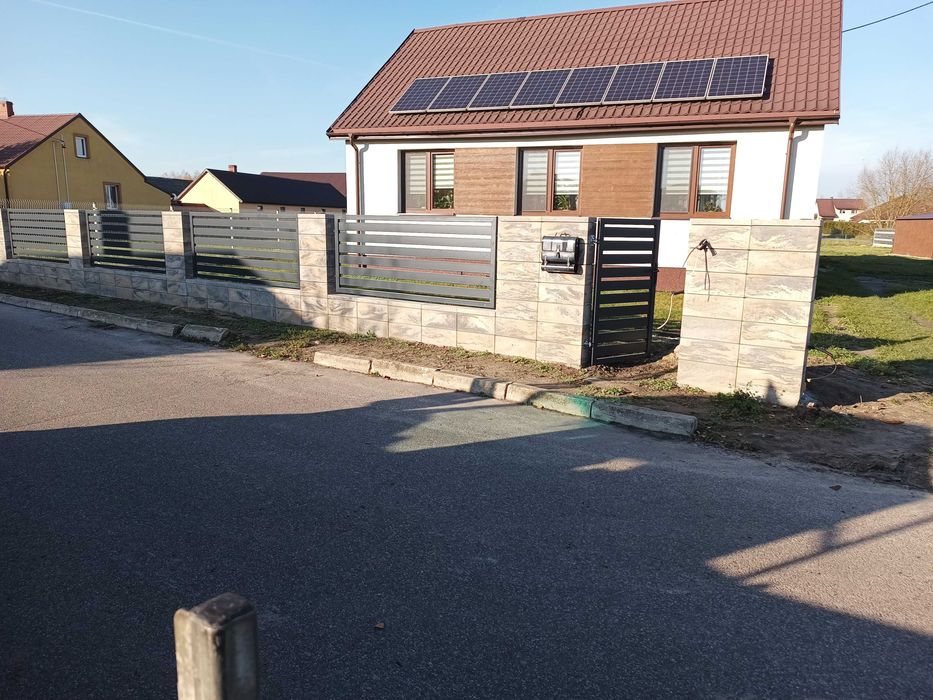 Montaz ogrodzen, ogrodzenia. Automaty