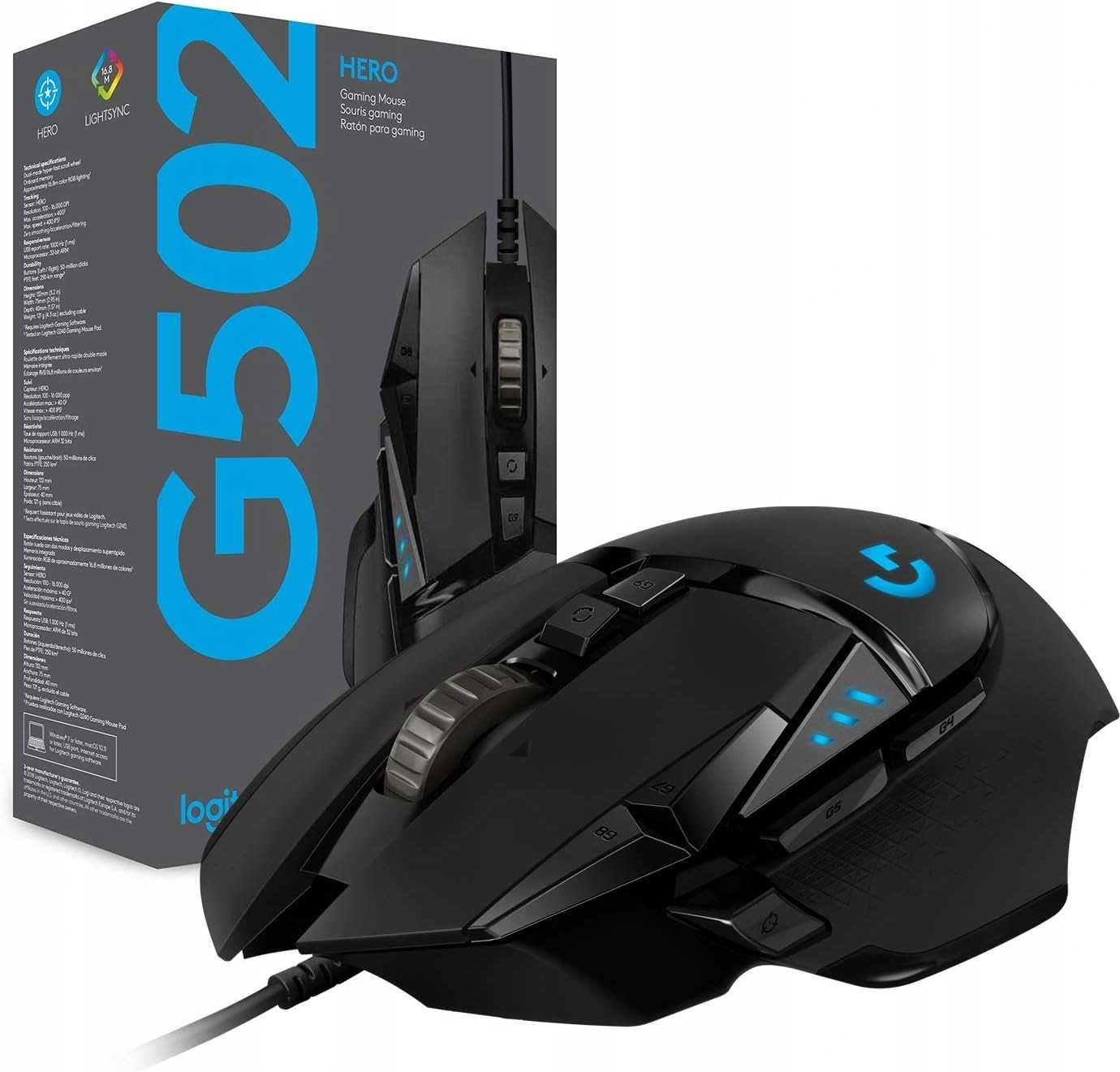 Myszka LOGITECH G502