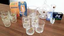 Peças de Cristal + Conjuntos de copos