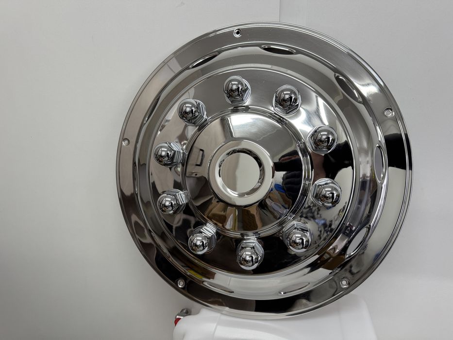 Kołpaki ma koła chrom 22.5” tir cieżarowe nikiel