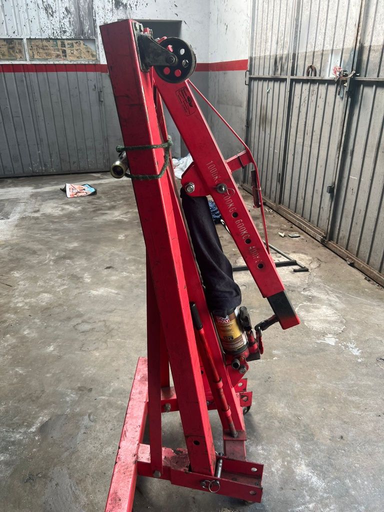 Grua dobrável 1000 kg