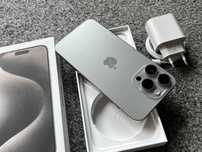 iPhone 15 Pro Max 256GB NATURAL Titanium Bateria 100% Gwarancja FV23%