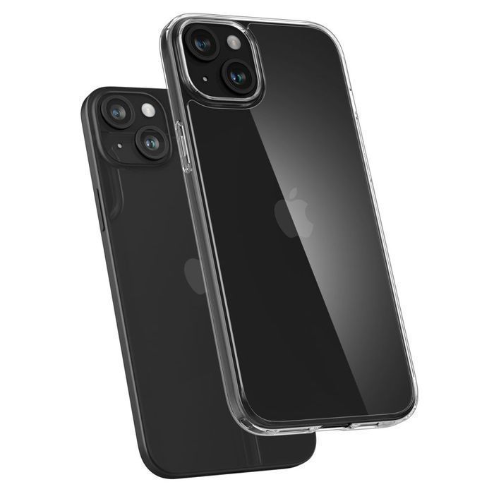 Etui Spigen Airskin Hybrid dla iPhone 15, Krystalicznie Przejrzyste