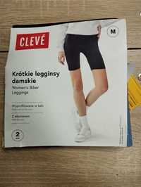 Nowe Krótkie legginsy damskie rozmiar M 2 sztuki