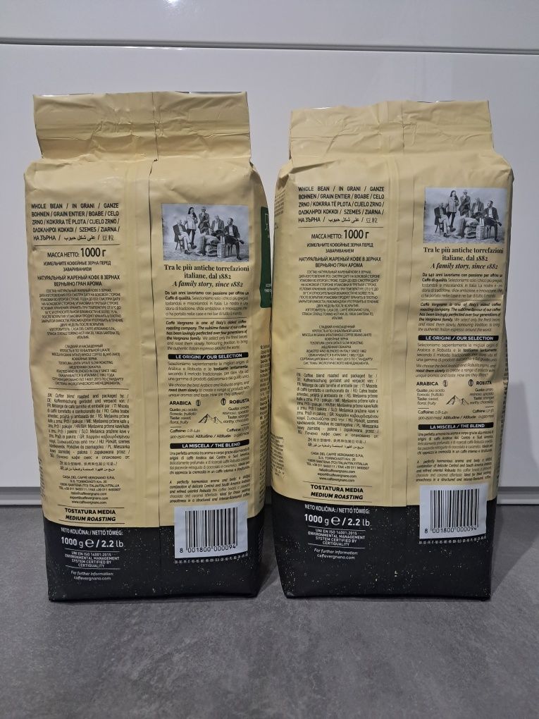Kawa Vergnano Gran Aroma 2 kg! Super cena, wysyłka gratis