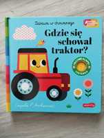 Gdzie się schował traktor akademia mądrego dziecka książka filc