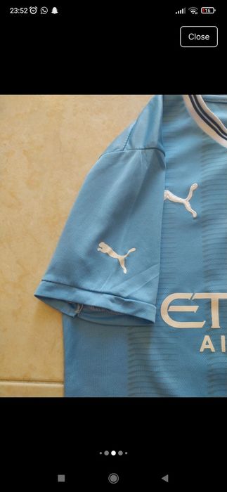Camisola Manchester City Haaland 9