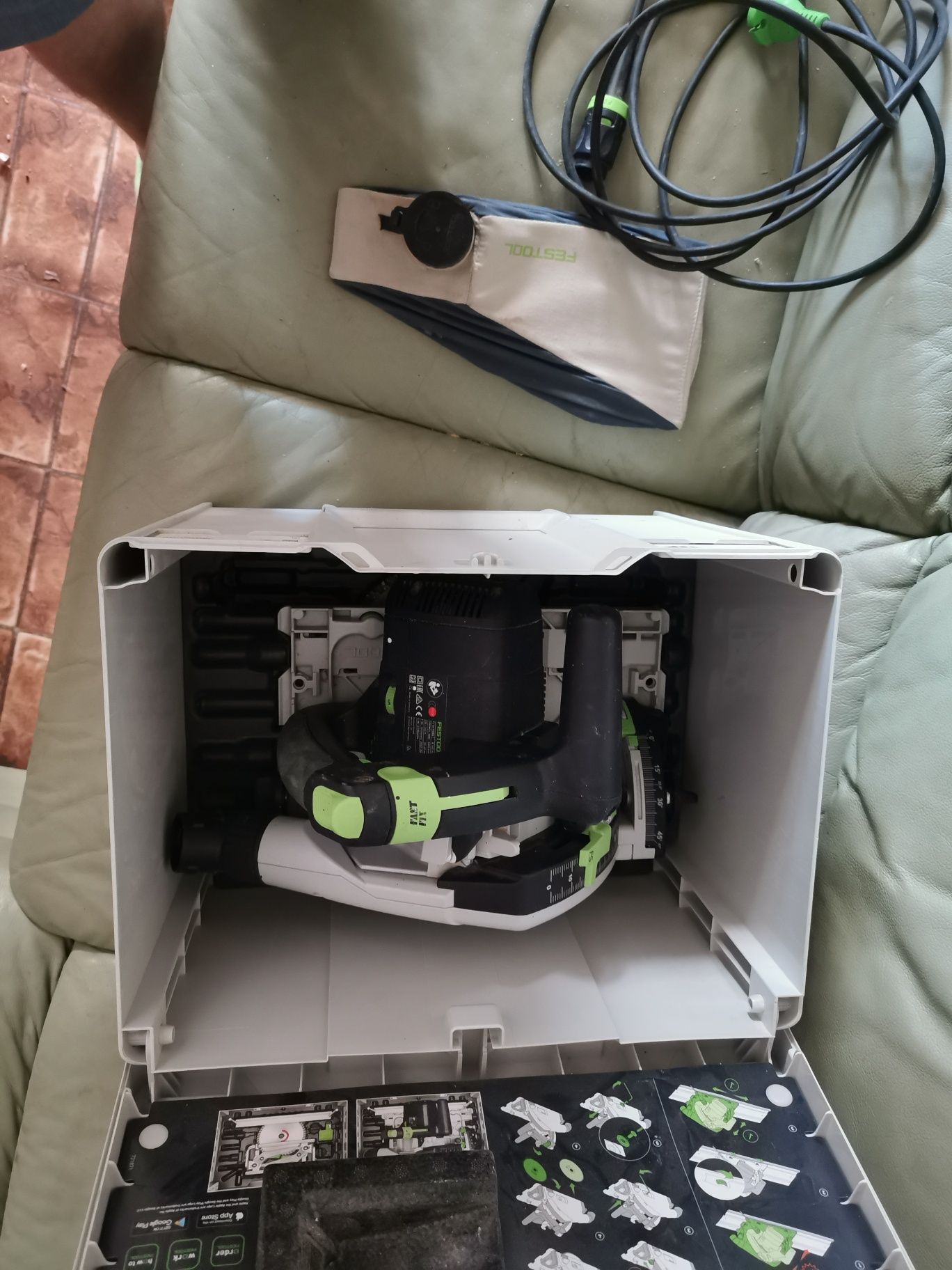 Pilarka Zagłebiarka  festool ts 55 f jak nowa