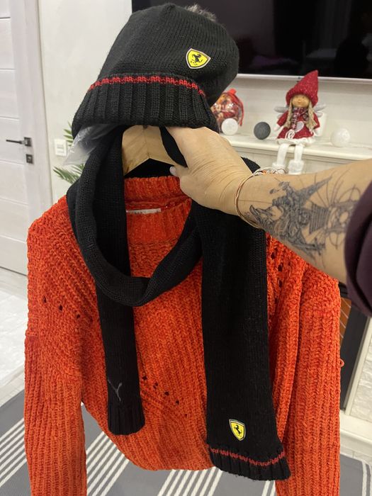 Шапка и шарф Puma