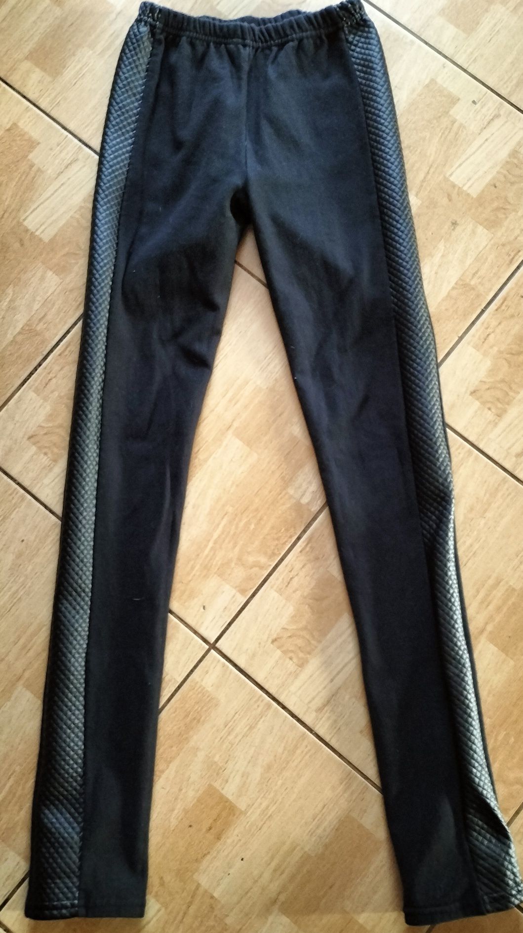 Ocieplane legginsy rozmiar 158