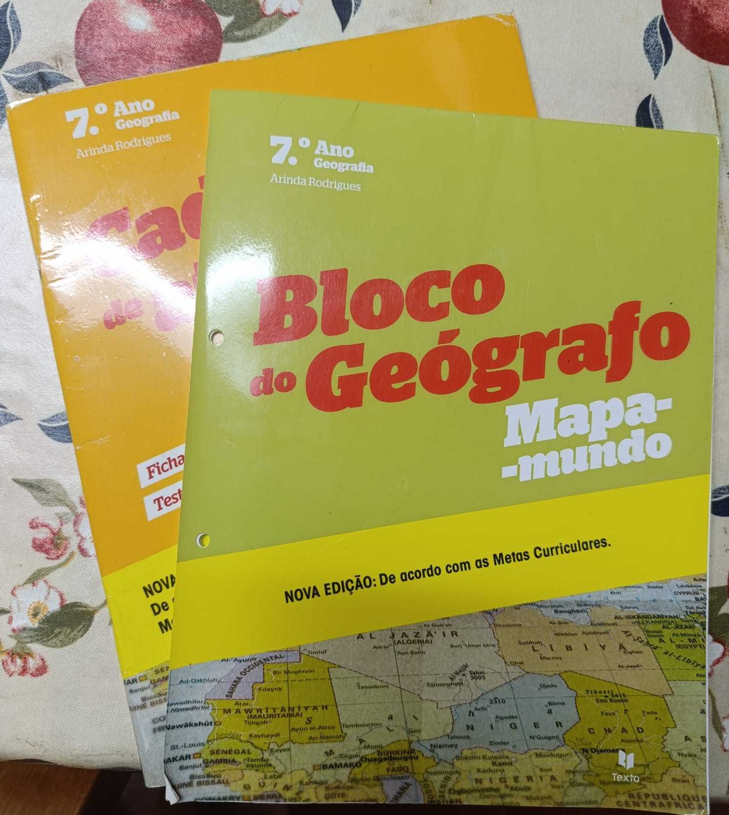 Manuais e cadernos de ficha (5º 6º 7º)