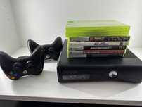 Konsola XBOX 360 SLIM 240GB Gry Pad(Jeden uszkodzony)