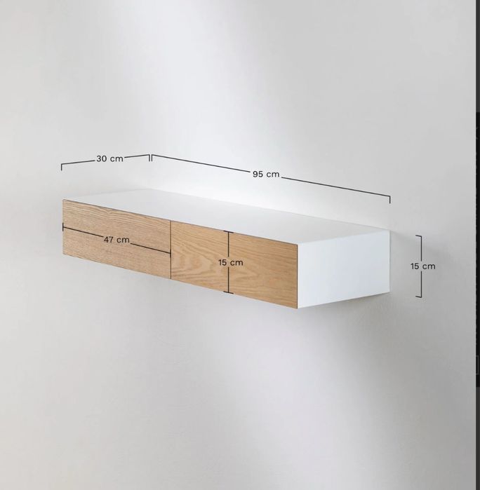 Consola de parede nova* NUNCA USADA NA CAIXA- sklum