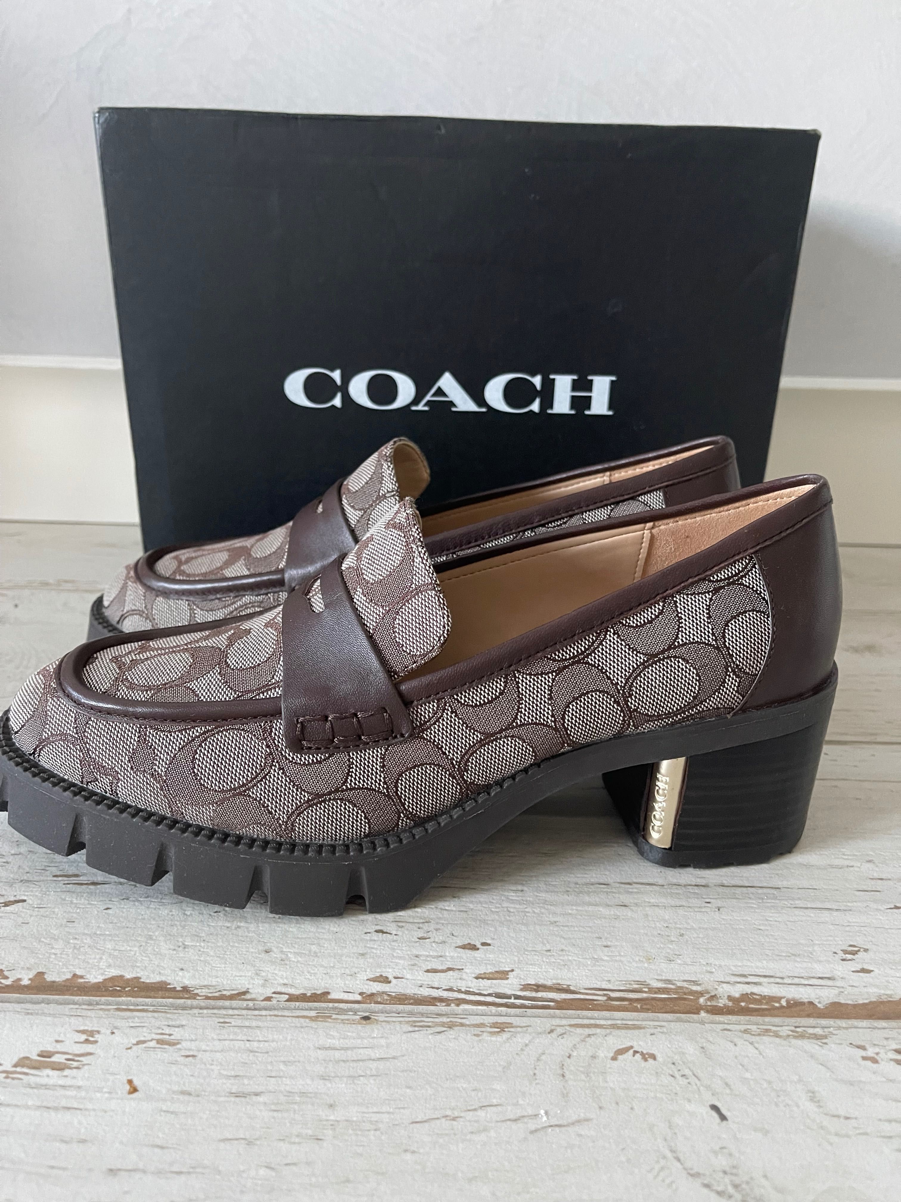 COACH туфли оригинал кожа р 39,5