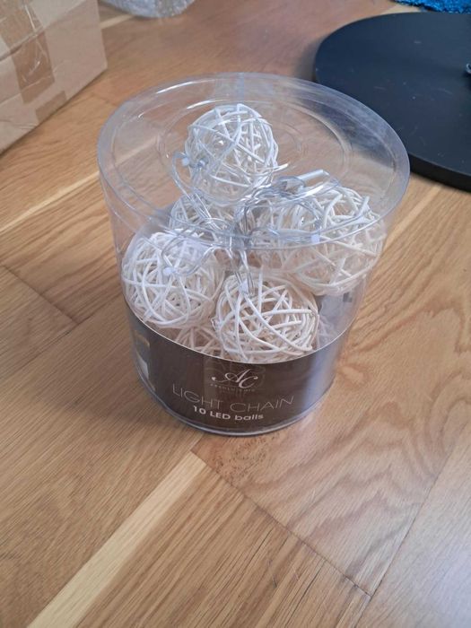 Wiklinowe światełka LED, klimatyczne