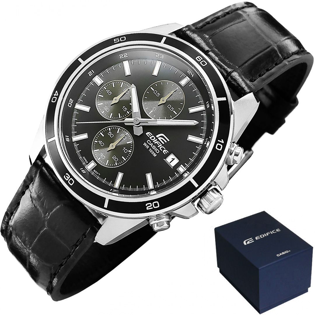 zegarek męski casio edifice efr-526l-1avuef 10 bar + box
